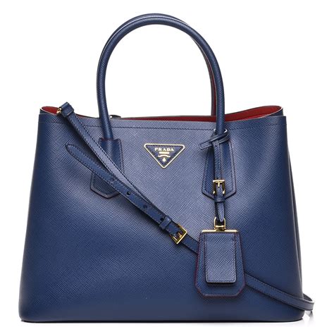 prada soffiano cuir bluette neiman marcus|Prada Saffiano Cuir Small Double Bag .